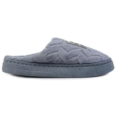 Imagem de Pantufa Masculina Europa Atoalhada Cinza - 2005, 39/40, Cinza