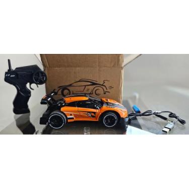 Imagem de Carro de Controle Remoto de Corrida Super Veloz de Metal Controle Puls