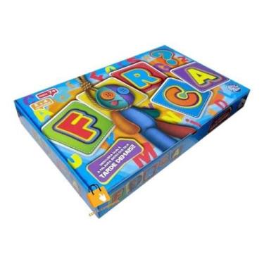 Imagem de Brinquedo Educativo em Madeira Jogo de Tabuleiro Forca - Pais &Filhos 