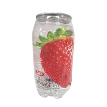 Imagem de Refrigerante Coreano Sabor Morango 350ml - OKF
