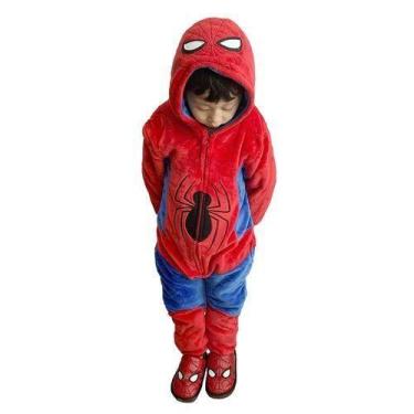 Imagem de Macacão Kigurimi Homem Aranha - Tam. 7-8 Anos - ZONA CRIATIVA