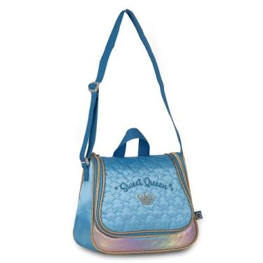 Imagem de Lancheira térmica escolar sweet queen clio infantil sq23061l, Azul