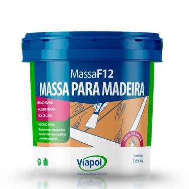 Imagem de MASSA F12 BRANCA 1,65kg VIAPOL