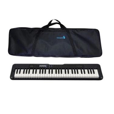 Imagem de Teclado Musical Digital Casio Casiotone CT-S300+ Bag C/ Alça Cor:Preto