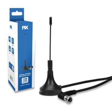 Imagem de Antena int digital hdtv mini 1,50m pix