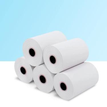 Imagem de Papel Térmico para Recibos RyhamPaper 79 mm x 70 m  40 Bobinas