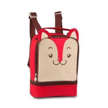 Imagem de Lancheira Térmica Infantil  Pets Raposa - Vaquinha com 22CM da Clio Re