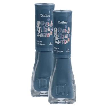 Imagem de Kit 2 Esmalte Dailus Good Vibezinha Dorme Que Passa 8ml