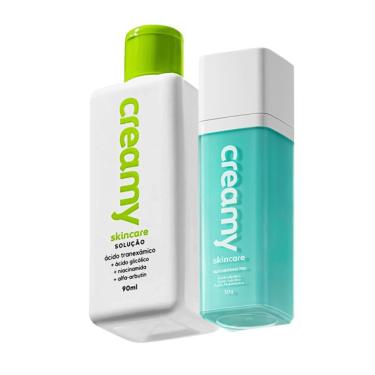 Imagem de Kit Skincare Glicointense Peel e Ácido Tranexâmico Controle da Oleosidade e Clareamento de Manchas Multicolorido Creamy