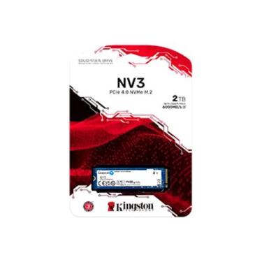 Imagem de SSD Kingston NV3 2TB M.2 PCIe Gen4 NVMe  Armazenamento Ultrarrápido pa