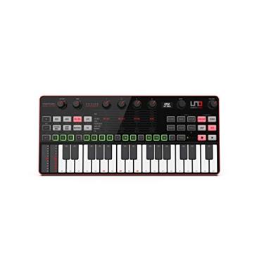 Imagem de IK Multimedia Oscilador UNO Synth Pro 3 de mesa sintetizador analógico monofônico filtro multimodo, arpejador, sequenciador de 64 passos, entrada de áudio, USB completo, MIDI, controles
