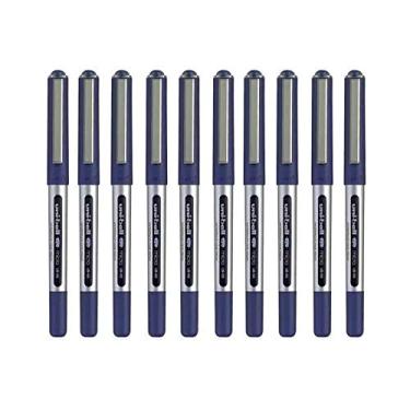 Imagem de uni-ball Caneta de tinta de gel Eye Micro Ub-150 – 0,5 mm – 10 peças – azul