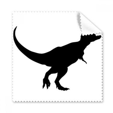 Imagem de Dinosaur Black Bones Pano de limpeza de osso limpador de óculos de tela de telefone 5 peças