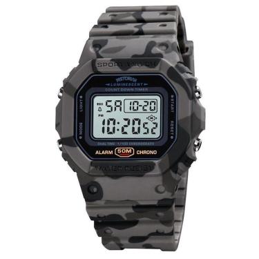 Imagem de Relógio Pretorian Wprt22Grac Unissex Anadigi Cronógrafo