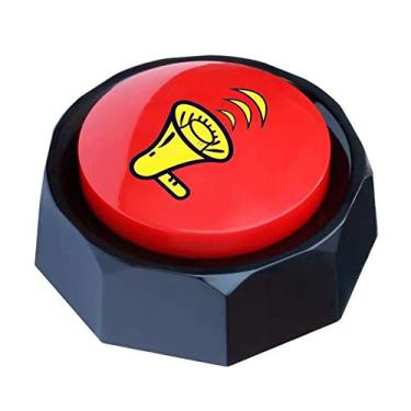 Imagem de U-Likee Talking Button- Rap Airhorn Sound Button-Hip Hop Air Horn Sound Effect Button - Funny Gag Gifts - Noise Maker