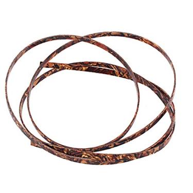 Imagem de Newmind Bandolim violão durável para guitarra celuloide, incrustação de tira de arroxeamento 1625 x 60 x 1,5 mm