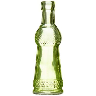 Imagem de Darice Garrafa de vidro com cortiça: verde, 12,7 cm, o estilo pode variar (pacote com 1)