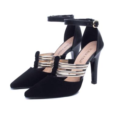 Imagem de Sapato Scarpin Salto Alto Preto Torricella