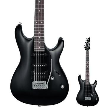 Imagem de Guitarra Ibanez Super Strato Hss Gsa 60 Bkn Black Night Guitar Com Cap