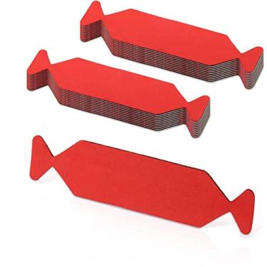 Imagem de Ehdis Squeegee Accessories Borda de feltro de limpeza de microfibra com camada de EVA antiarranhões, macio, secagem úmida para carro, vinil, envoltório de 10,16 cm, 3M Squeegee, 20 peças/pacote