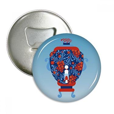 Imagem de Abridor de garrafas com símbolo nacional da Rússia com emblema multifuncional