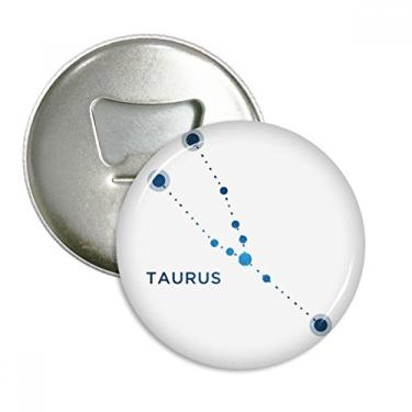 Imagem de Imã de geladeira com emblema multifuncional e símbolo da constelação de Touro