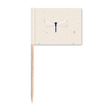 Imagem de Dragonfly Symmery Cartoon Toothpick Flags Marker Topper Party Decoration