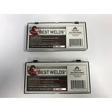Imagem de BEST WELDS 901-932-145-250-2PK - 5 cm 2 CADA capacete de soldagem lupa/lente trapaceiro, 2 x