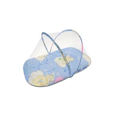 Imagem de Pais & Filhos Produto Para Bebe Acolchoado Portatil Pais E Filhos Azul
