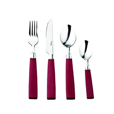 Imagem de Faqueiro Square, 24 peças, Aço Inox, Haus Concept