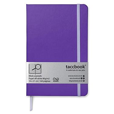 Imagem de Caderno Pautado taccbook® Ametista 14x21 Ríg.