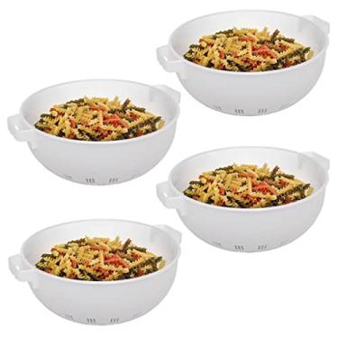 Imagem de Kit 4 Escorredores Para Massas Macarrão 28Cm 3500ML 0013 Jaguar