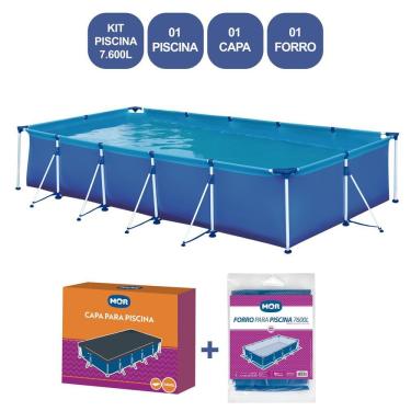 Imagem de Kit Piscina Premium 7.600 L