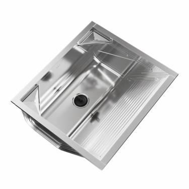 Imagem de Tanque De Embutir Inox Polido GhelPlus 500 48L 608X536X265Mm