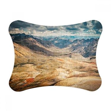 Imagem de Montanhas Deserto ao ar livre Céu Nuvem Moldura de quebra-cabeça Decoração Decoração Decoração Decoração Decoração