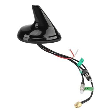 Imagem de S550 Cabo de antena de barbatana de tubarão, conector de cabo de antena de tubarão S550, antena de barbatana de tubarão, antena de barbatana de carro Dc12V Fm Am Gsm Gps Dab rádio aéreo universal para carros, barcos, caminhões