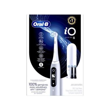 Imagem de Escova De Dente Elétrica Recarregável Oral-B - Series 6 Io Com Estojo