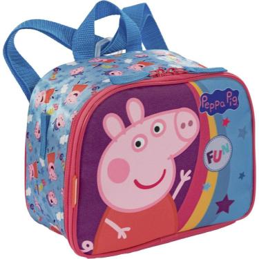 Imagem de Lancheira Sestini Peppa 2X1 M Plus Core Rosa