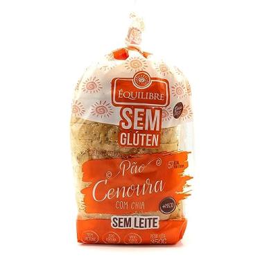 Imagem de PÃO FORMA CENOURA C/CHIA SEM GLÚTEN 350G EQUILIBRE