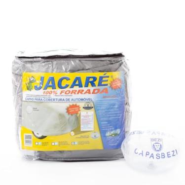 Imagem de Capa de Cobrir Carro Jacaré 100% Forrada - G