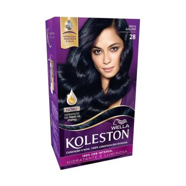 Imagem de koleston kit Coloração - 28 Preto Azulado