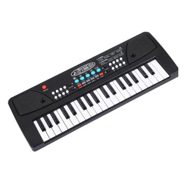 Imagem de teclado eletrônico para iniciantes Piano Elétrico De Órgão Eletrônico Usb De 37 Teclas Com Microfone Teclado Digital Instrumento Musical Para Estudante