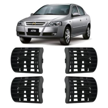 Imagem de Difusor de Ar Astra 98/12 - Central e Lateral - Kit com 4 peças