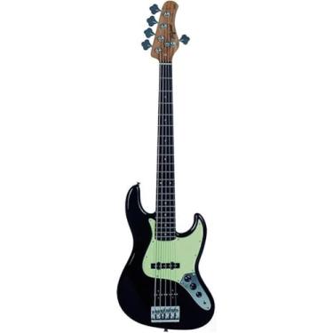 Imagem de CONTRABAIXO PASSIVO TAGIMA BRASIL TJB-535 BLACK ESCALA ESCURA