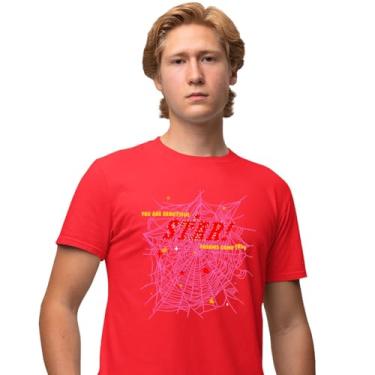 Imagem de Camisa Camiseta Genuine Grit Masculina Estampada Algodão 30.1 You Are Beautiful Star - G - Vermelho