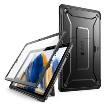 Imagem de SUPCASE Capa Unicorn Beetle Pro para Samsung Galaxy Tab A9 Plus de 11 polegadas (2023), com protetor de tela integrado e suporte, capa protetora robusta de corpo inteiro (preto)