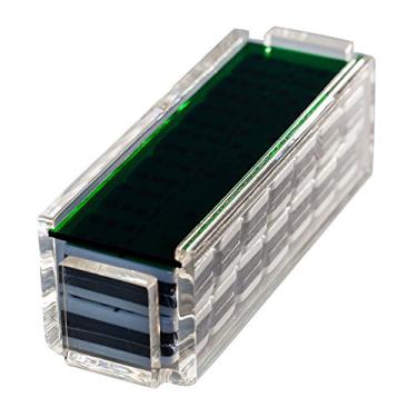 Imagem de Luxe Dominoes Set for Adults, Acrylic Box Dominos Set, Dominoes Double 6 with Spinner Dominoes, Professional Double Six Dominoes with Jumbo Dominoes, Set of 28 Tiles Cool Dominoes Game