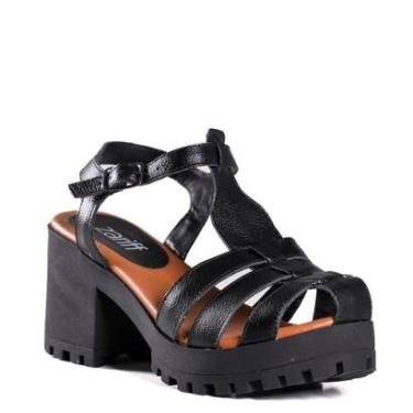 Imagem de Sandália Feminina Zariff Tratorada Preta-Feminino