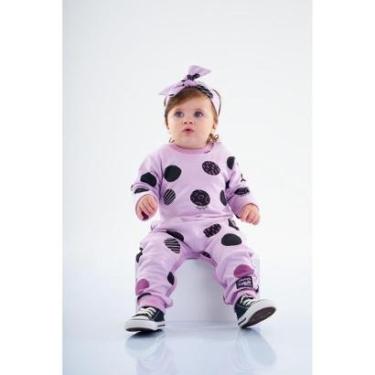 Imagem de Macacão de Bolinhas Baby Exclusive Menina Up Baby-Feminino
