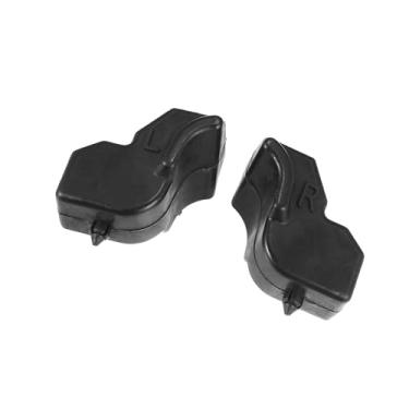 Imagem de Motoforti Para-choques de batente de porta traseira, para Ford F-150 2015-2019, FL3Z-99439A00-B/FL3Z-99439A00-A, borracha, preto, 1 par